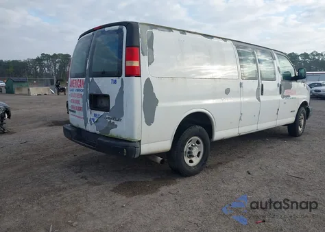 2006 Chevrolet Express Work Van z USA, uszkodzony, nr VIN 1GCHG39U961151928